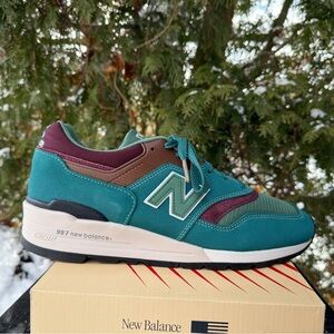 Teddy Santis x New Balance 997 Made in USA 'Vintage Teal Jade' U997TB Size 11.5